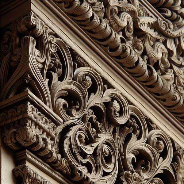 Riggins Wood Products architectural millwork detail