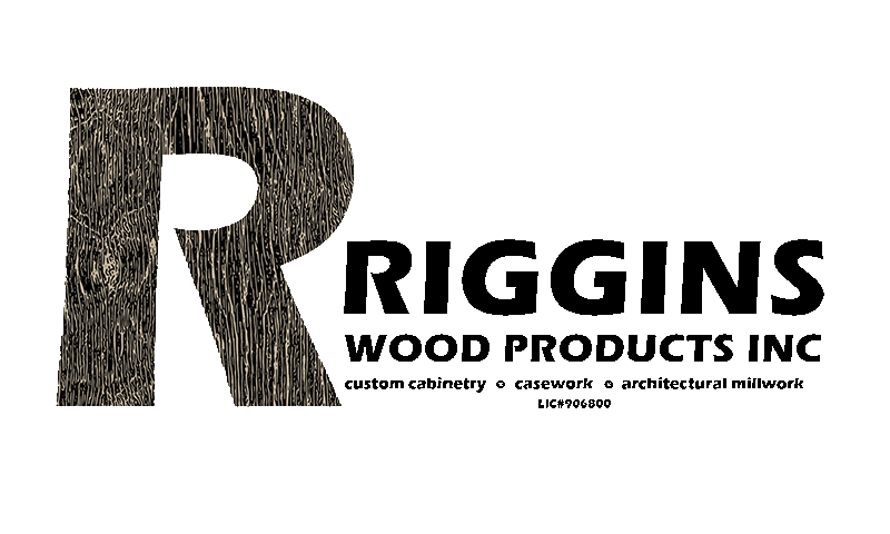 riggins wood products - header- black tan logo
